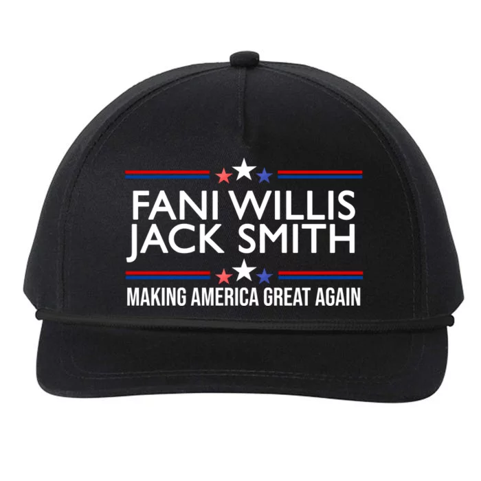 Fani Willis Jack Smith MAGA Snapback Five-Panel Rope Hat