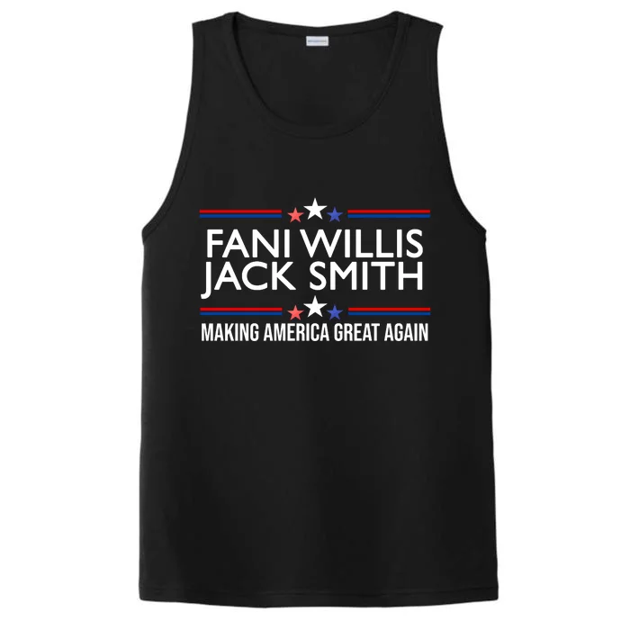 Fani Willis Jack Smith MAGA Performance Tank