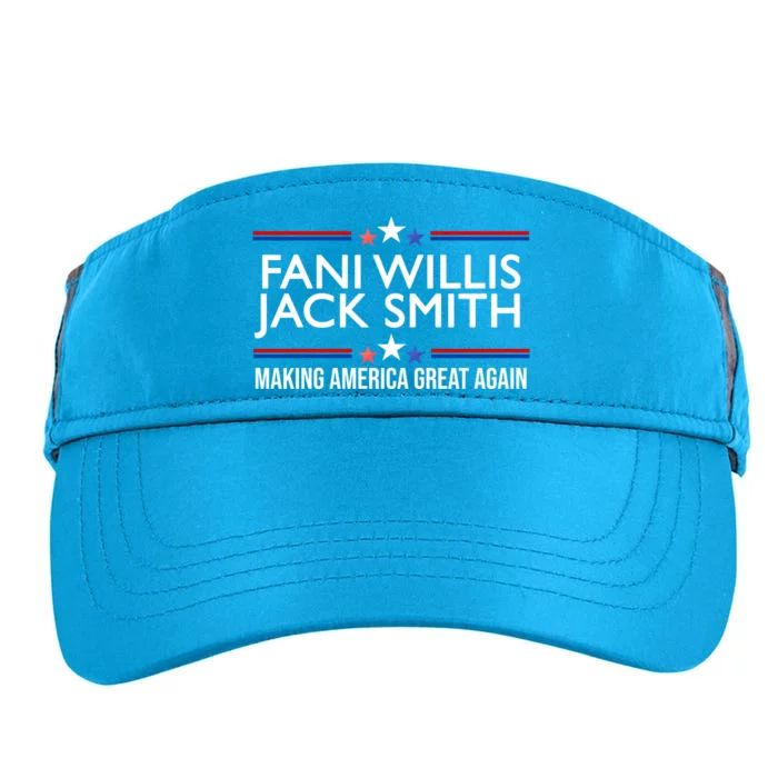 Fani Willis Jack Smith MAGA Adult Drive Performance Visor