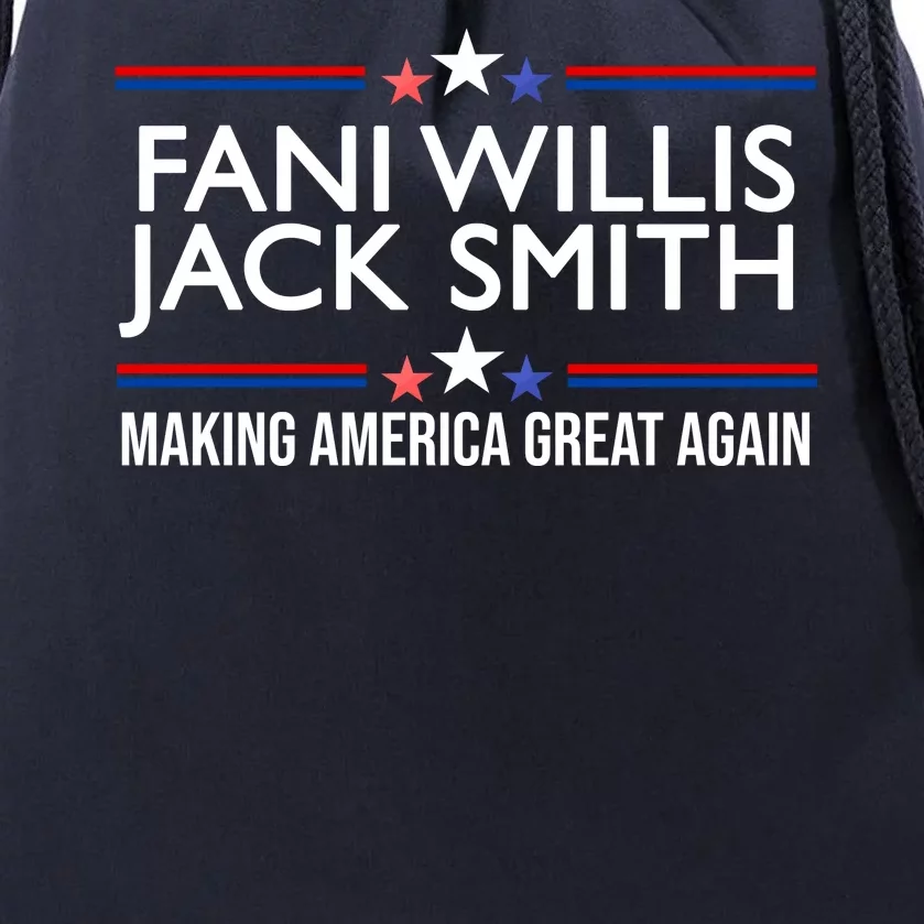 Fani Willis Jack Smith MAGA Drawstring Bag