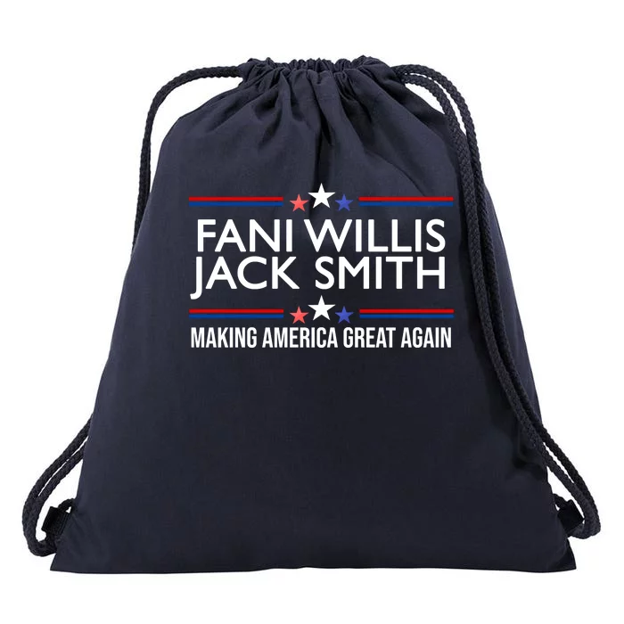 Fani Willis Jack Smith MAGA Drawstring Bag