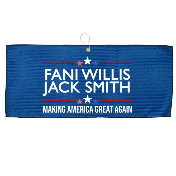 Fani Willis Jack Smith MAGA Large Microfiber Waffle Golf Towel