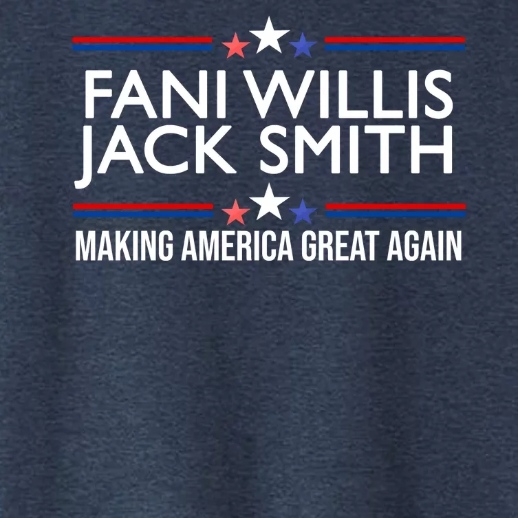 Fani Willis Jack Smith MAGA Women's Crop Top Tee