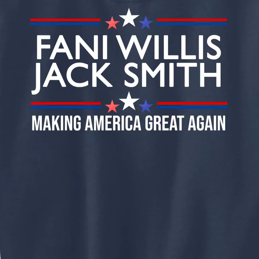 Fani Willis Jack Smith MAGA Kids Sweatshirt