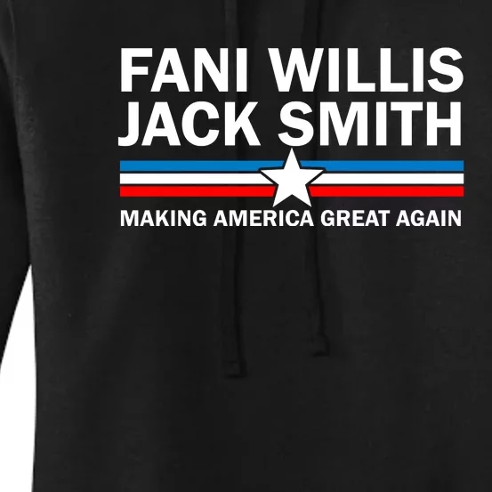 Fani Willis Jack Smith For President 2024 Women's Pullover Hoodie