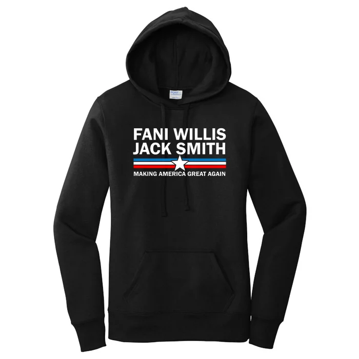 Fani Willis Jack Smith For President 2024 Women's Pullover Hoodie