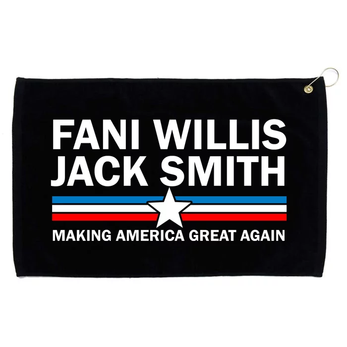 Fani Willis Jack Smith For President 2024 Grommeted Golf Towel