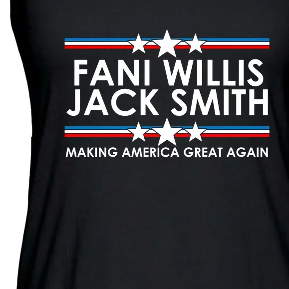 Fani WIllis Jack Smith Making America Great Again Ladies Essential Flowy Tank