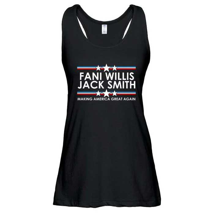 Fani WIllis Jack Smith Making America Great Again Ladies Essential Flowy Tank