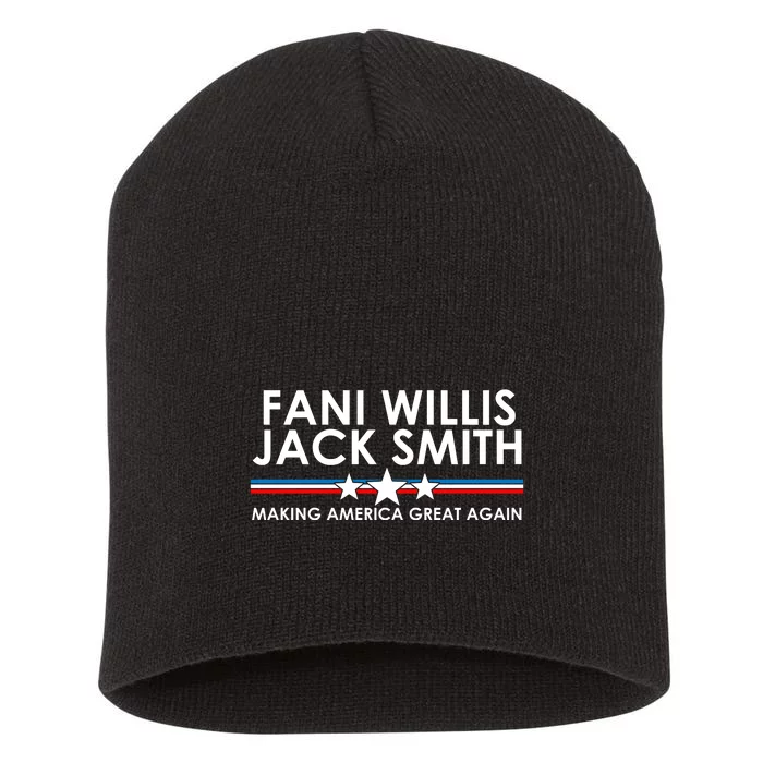 Fani WIllis Jack Smith Making America Great Again Short Acrylic Beanie