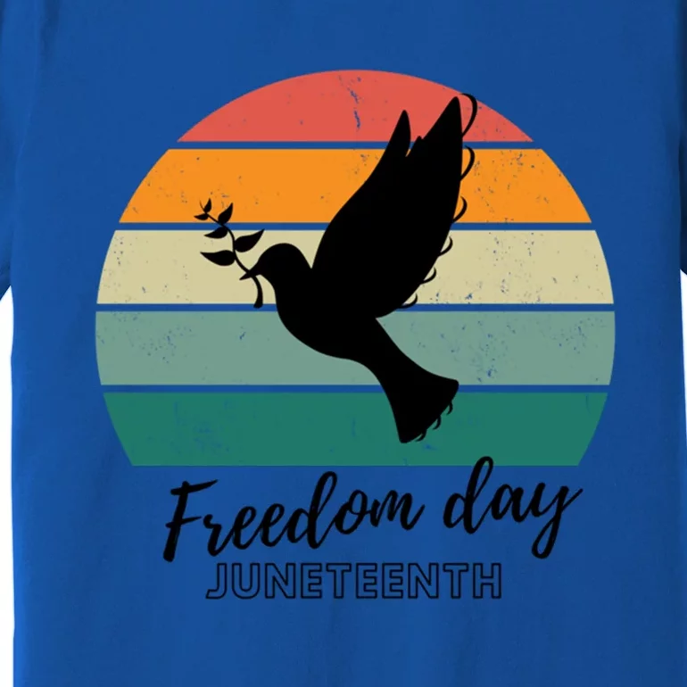 Freedom Wings: Junenth Celebration Gift Premium T-Shirt