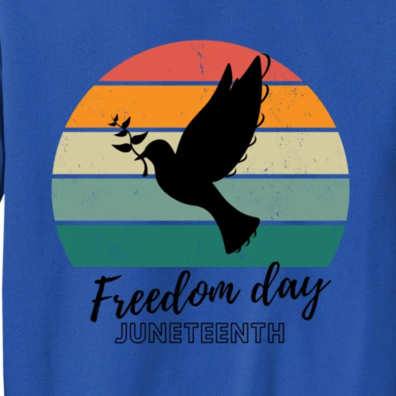 Freedom Wings: Junenth Celebration Gift Tall Sweatshirt