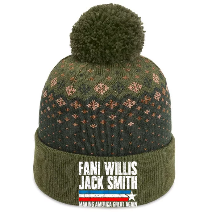 Fani Willis Jack Smith For President 2024 Retro The Baniff Cuffed Pom Beanie