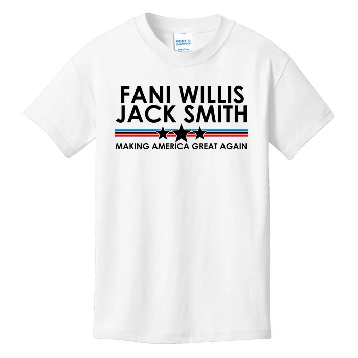 Fani WIllis Jack Smith Making America Great Again Kids T-Shirt