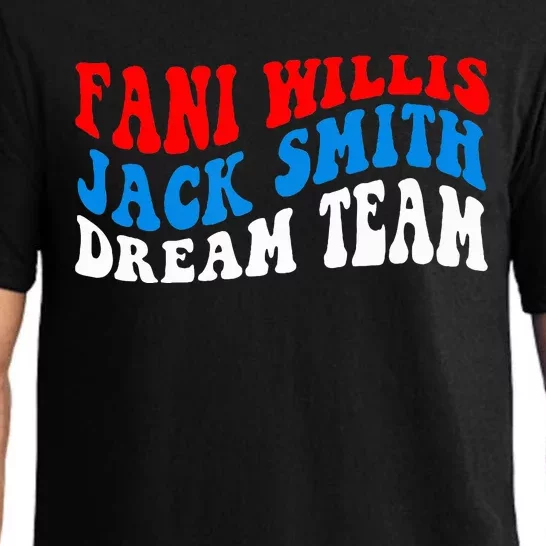 Fani Willis Jack Smith Dream Team Groovy US Flag Pajama Set