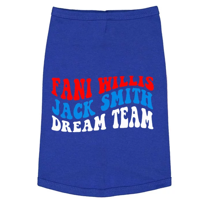 Fani Willis Jack Smith Dream Team Groovy US Flag Doggie Tank