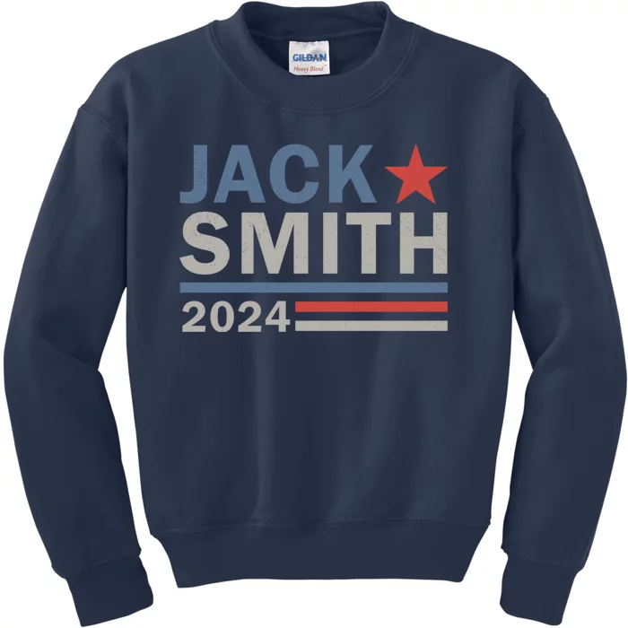 Fani Willis Jack Smith For President 2024 Retro Kids Sweatshirt