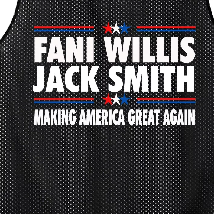 Fani WIllis Jack Smith Making America Great Again Mesh Reversible Basketball Jersey Tank