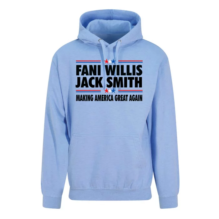 Fani WIllis Jack Smith Making America Great Again Unisex Surf Hoodie