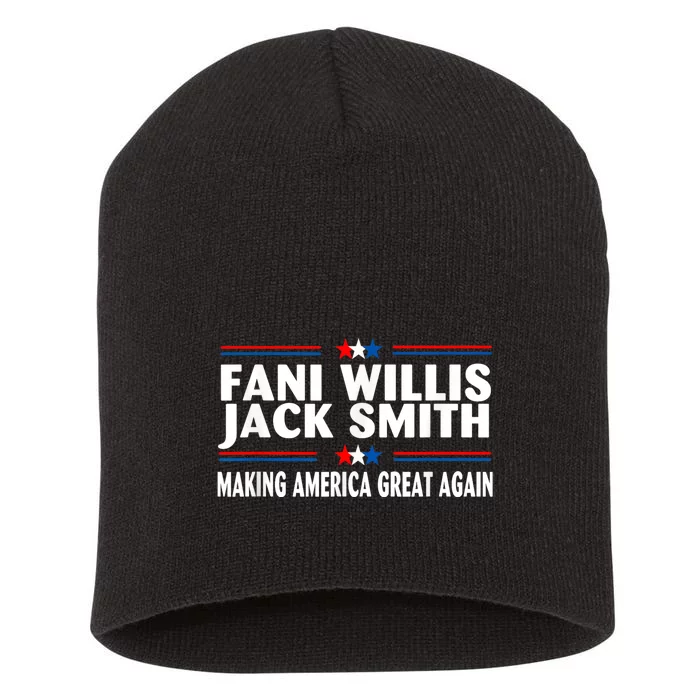 Fani WIllis Jack Smith Making America Great Again Short Acrylic Beanie