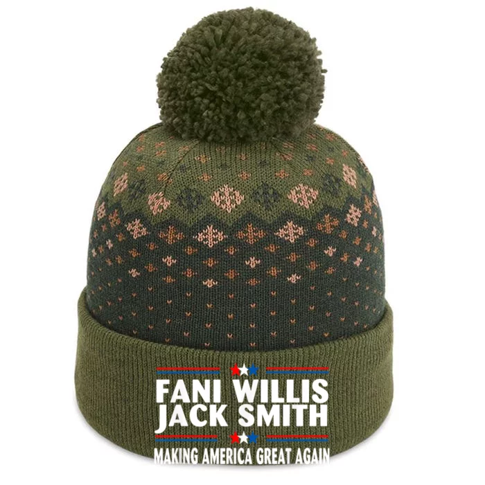 Fani WIllis Jack Smith Making America Great Again The Baniff Cuffed Pom Beanie