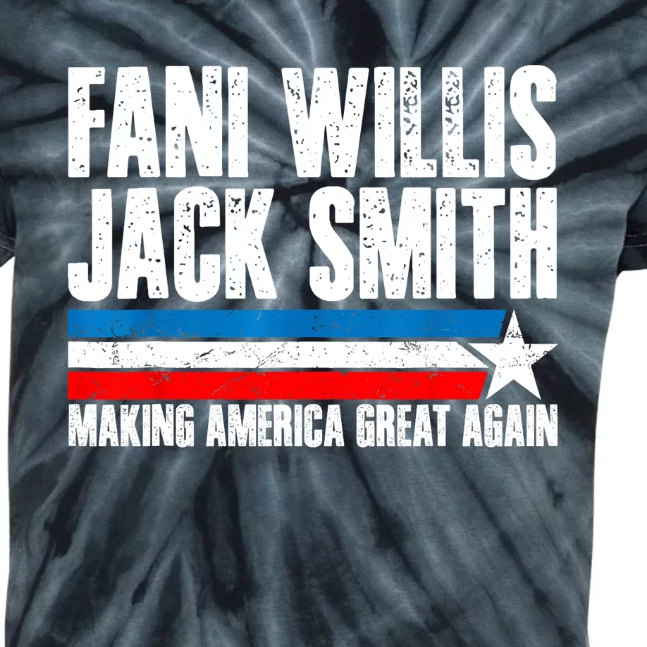 Fani Willis Jack Smith For President 2024 Retro Men Women Kids Tie-Dye T-Shirt