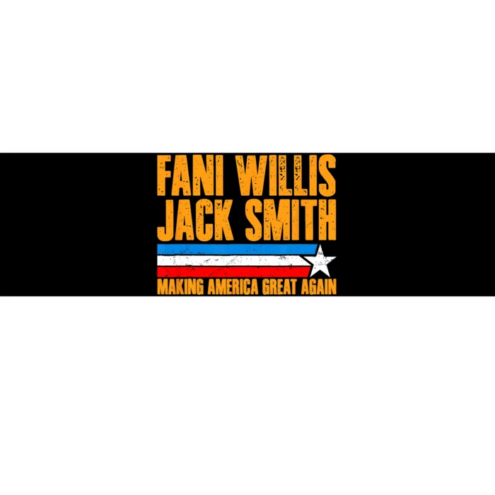 Fani Willis Jack Smith For President 2024 Retro 2024 Election Bumper ...