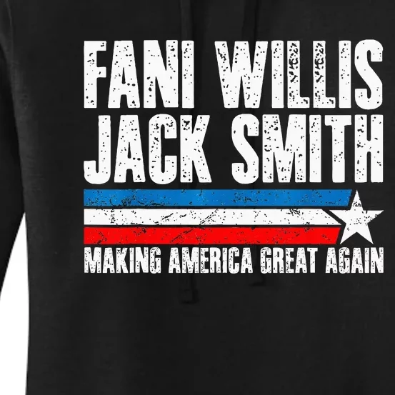 Fani Willis Jack Smith For President 2024 Women's Pullover Hoodie