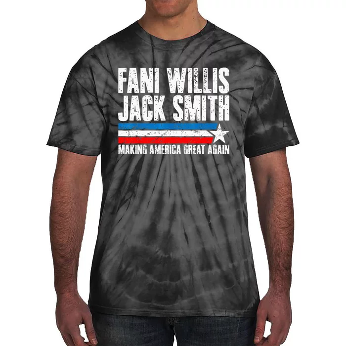 Fani Willis Jack Smith For President 2024 Tie-Dye T-Shirt