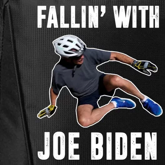 Fallin With Joe Biden Funny Bicycle City Backpack