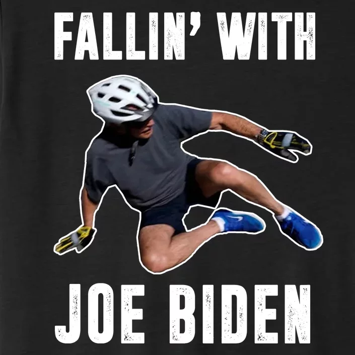 Fallin With Joe Biden Funny Bicycle ChromaSoft Performance T-Shirt