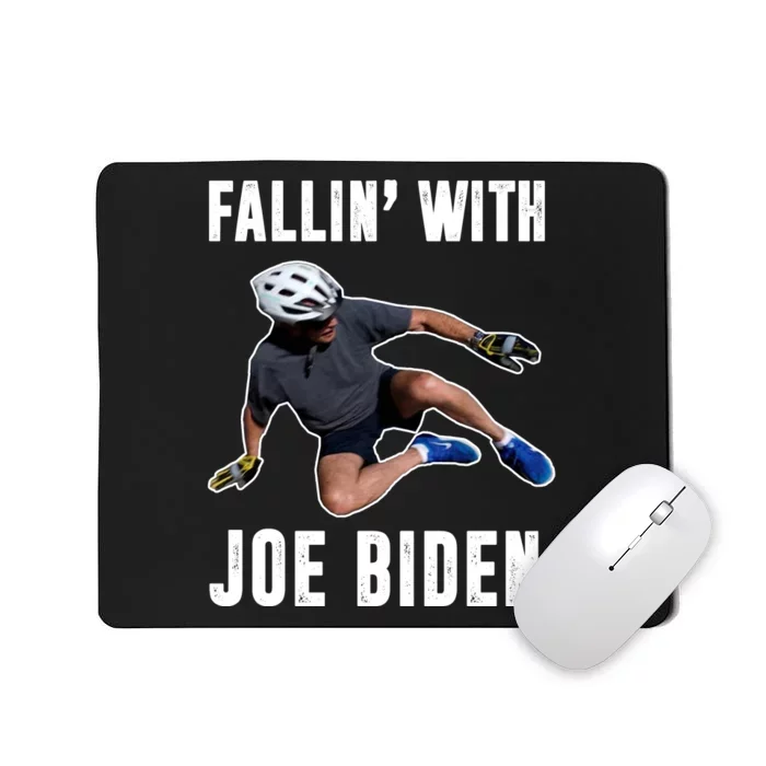 Fallin With Joe Biden Funny Bicycle Mousepad