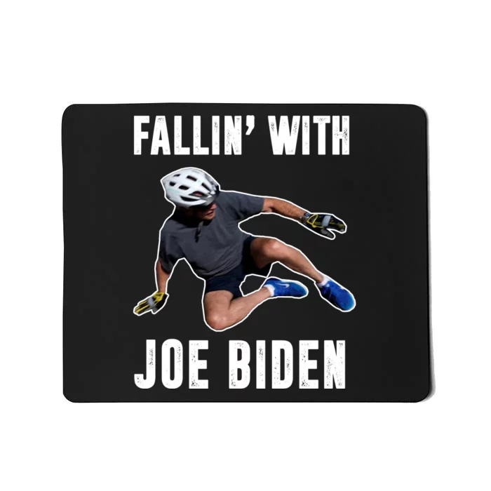 Fallin With Joe Biden Funny Bicycle Mousepad