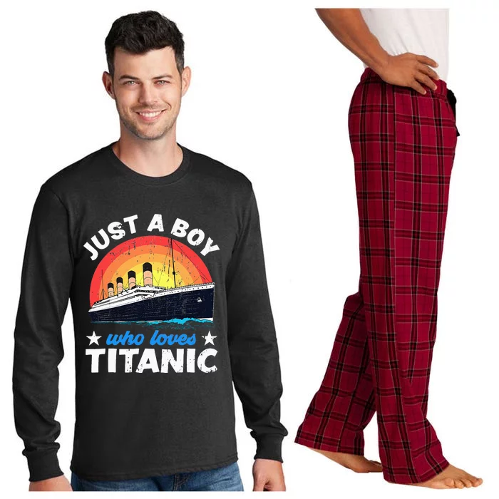 For Who Just Love The Titanic Long Sleeve Pajama Set