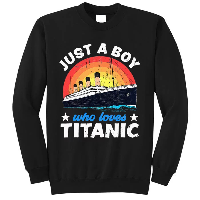 For Who Just Love The Titanic Tall Sweatshirt