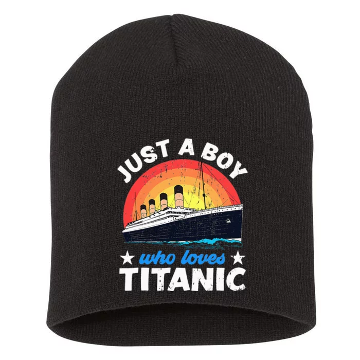 For Who Just Love The Titanic Short Acrylic Beanie