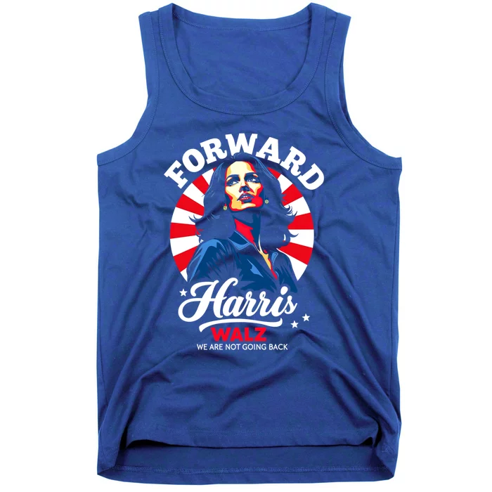 Forward With Kamala Harris Walz Political Campaign Gift Tank Top