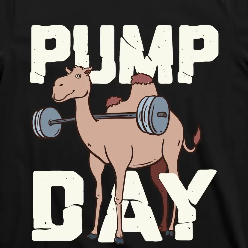 Funny Weight Lifting Hump Day Camel Fitness Humor T-Shirt