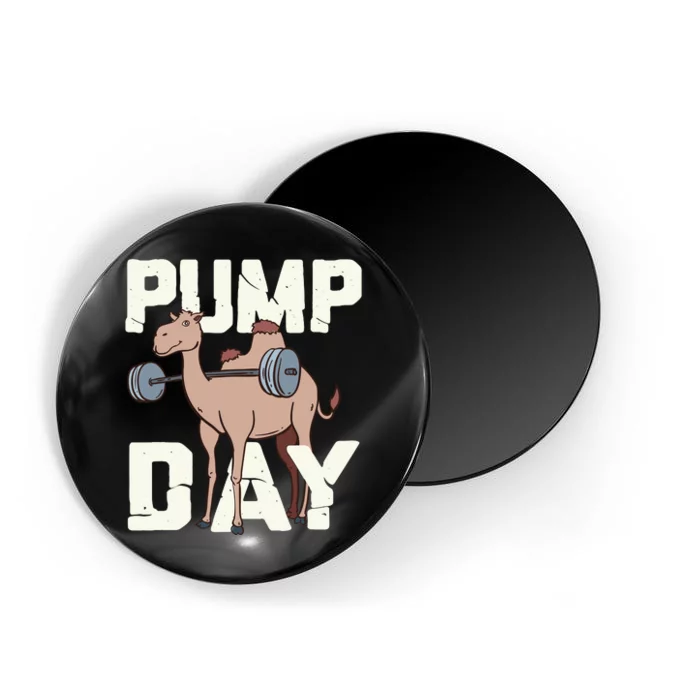 Funny Weight Lifting Hump Day Camel Fitness Humor Magnet