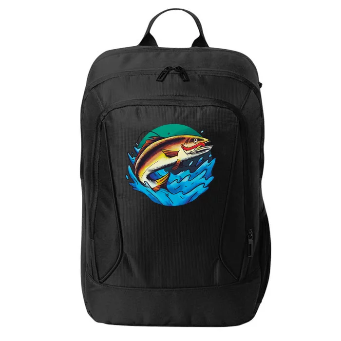 Fishing Worm Lake City Backpack