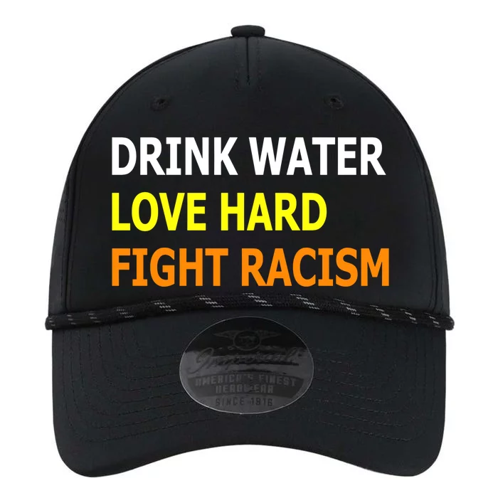 Funny Water Love Hard Fight Racism Cool Gift Performance The Dyno Cap