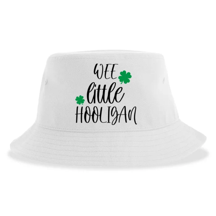 Funny Wee Little Hooligan St Patrick’s Day Funny Gift Sustainable Bucket Hat