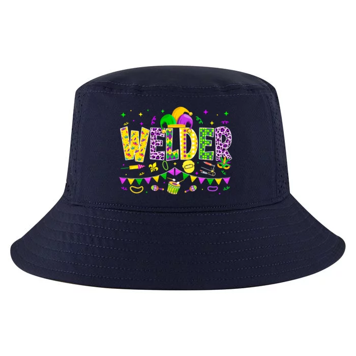 Funny Welder Lover Mardi Gras Carnival Party Gift Cool Comfort Performance Bucket Hat