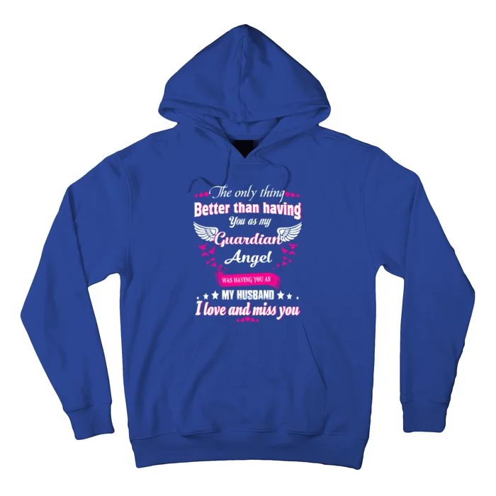 For Wives Loss Husband In Memorial Loving Husband In Heaven Gift Hoodie