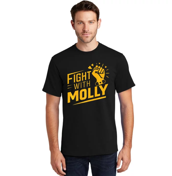 Fight With Molly Stem Cell Cancer Warrior Tall T-Shirt