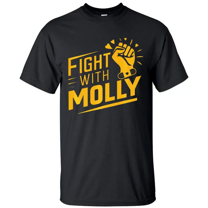 Fight With Molly Stem Cell Cancer Warrior Tall T-Shirt