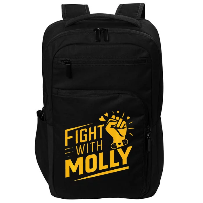 Fight With Molly Stem Cell Cancer Warrior Impact Tech Backpack