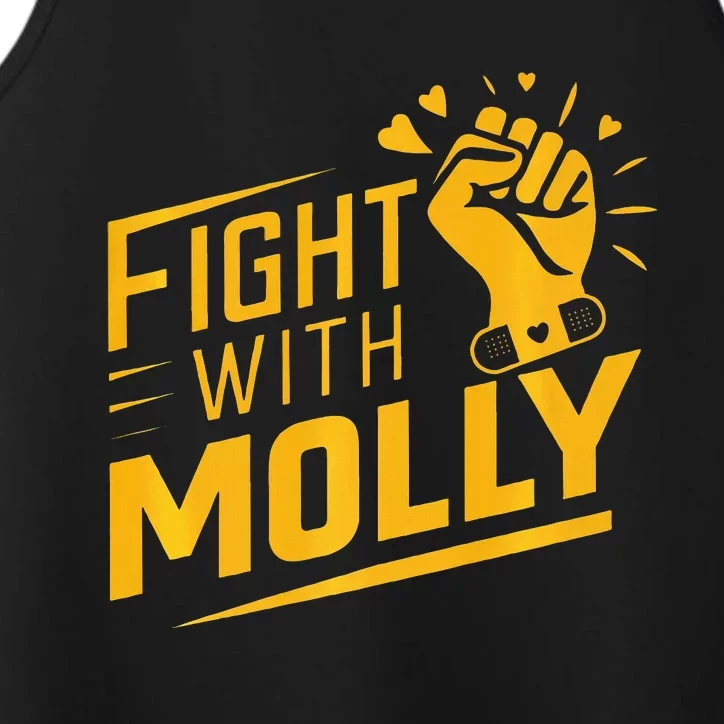 Fight With Molly Stem Cell Cancer Warrior Performance Tank