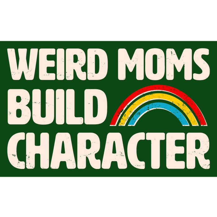 Funny Weird Moms Build Characters Bumper Sticker