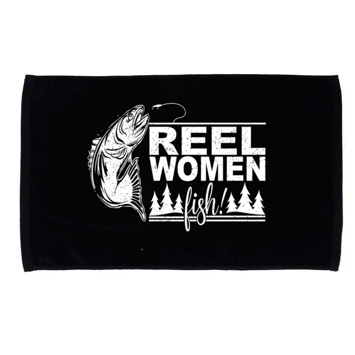 Fishing Wife Mom Cool Gift Microfiber Hand Towel